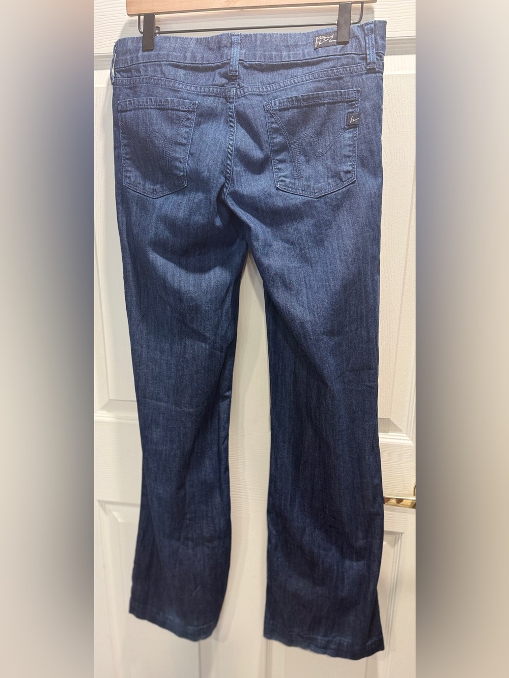 Citizens of Humanity Berkin Wide Leg Jeans Size 28 Low Rise Stretch Denim - Picture 7 of 10